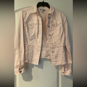 Jean Jacket - Pink Size Small